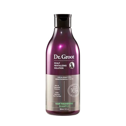 Dr. Groot Hair Thickening Shampoo for Hair Loss, Korean Hair Care with Biotin