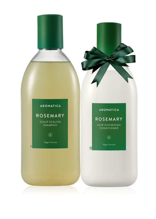 AROMATICA Rosemary Scalp Scaling Shampoo and Conditioner Set