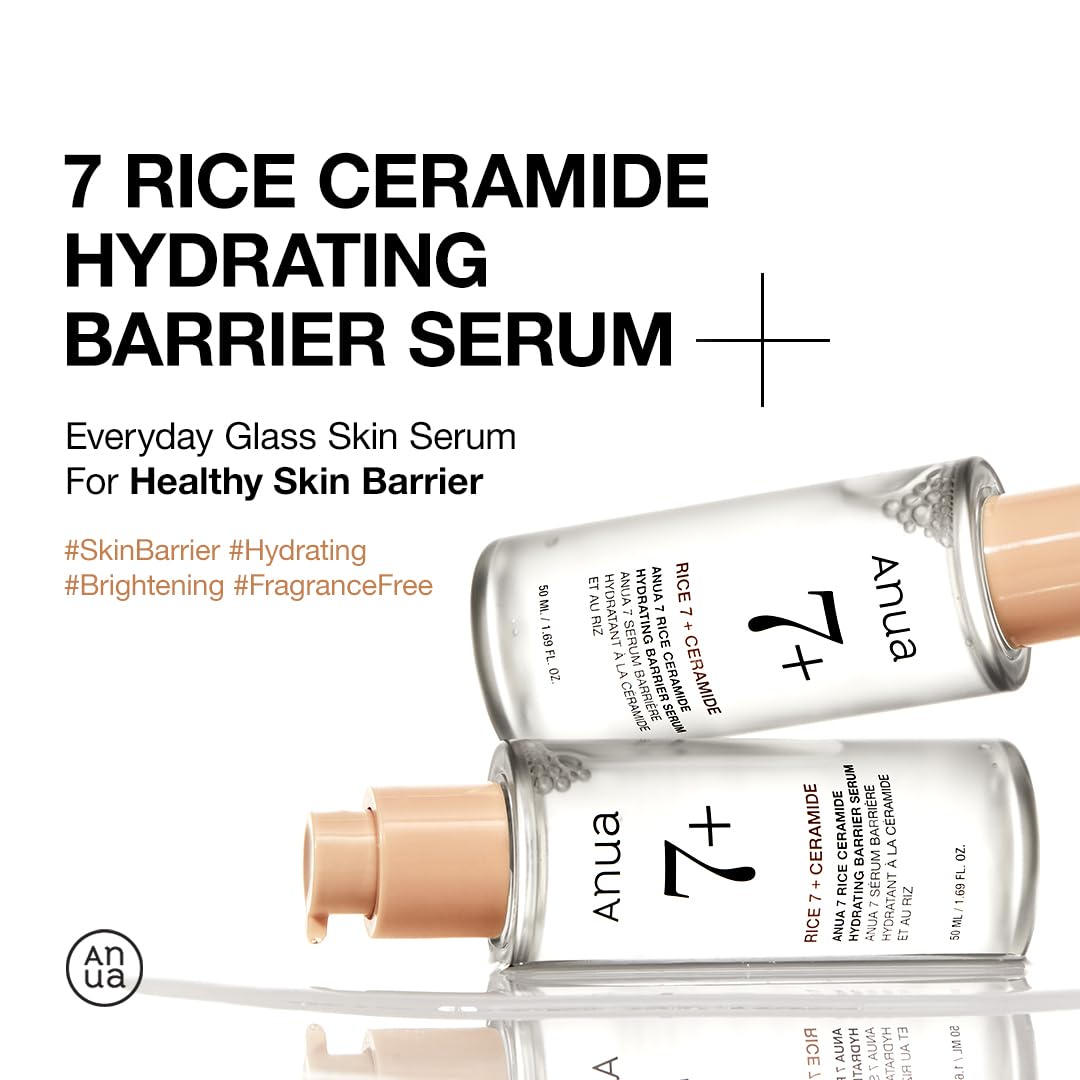 ANUA RICE CERAMIDE 7 HYDRATING BARRIER SERUM