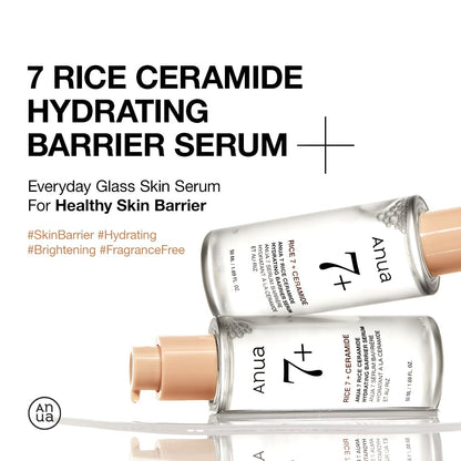 ANUA RICE CERAMIDE 7 HYDRATING BARRIER SERUM