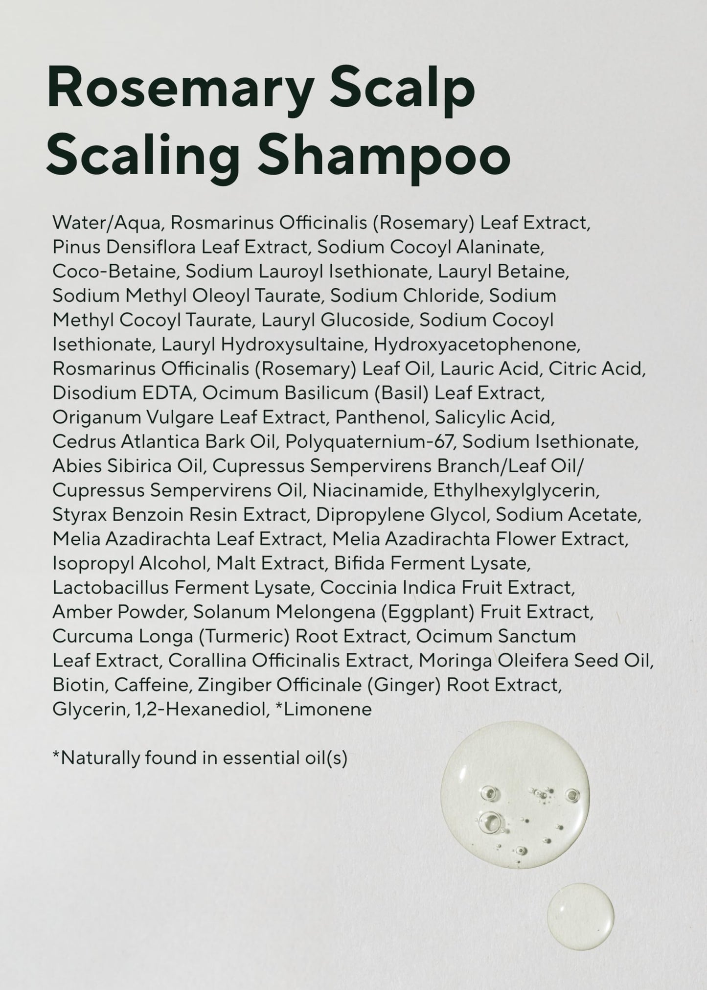 AROMATICA Rosemary Scalp Scaling Shampoo (2pack) 13.53 oz / 400 ml - Vegan Shampoo with Food-graded Rosemary Essential Oil